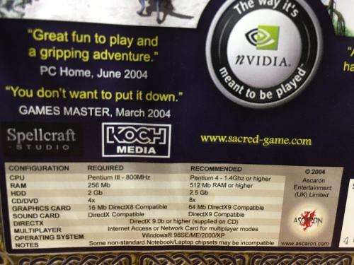 PC - Sacred + Plus +