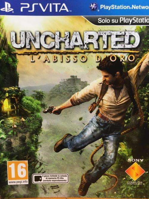 PSVITA - Uncharted Golden Abyss (spanish cover english game)