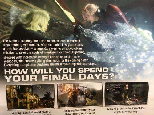 PS3 - Final Final Fantasy XIII Lightning Returns