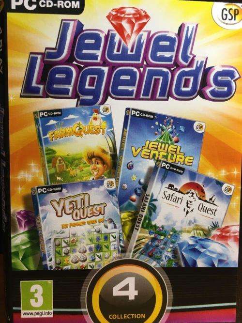 PC - Jewel Legends 4 Play Collection - Hidden object Game
