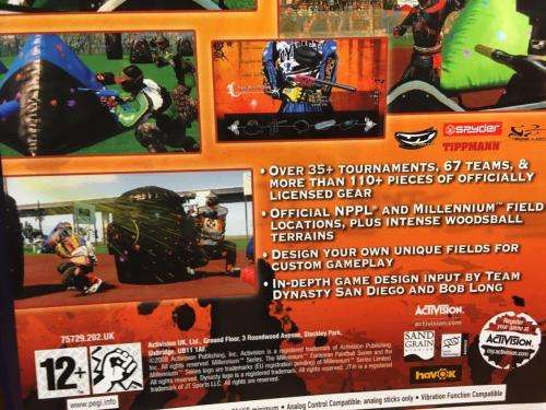 PS2 - Millennium Championship Paintball 2009