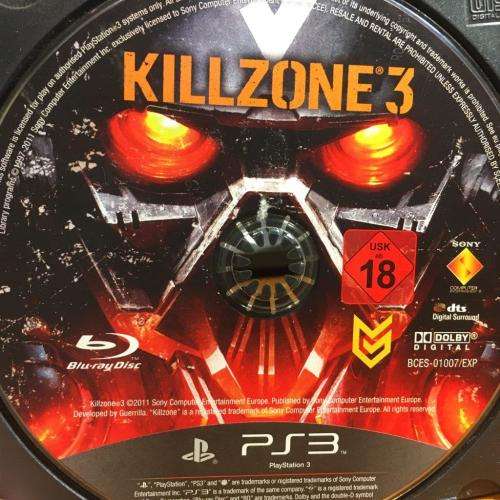 PS3 - Killzone 3 (Disc Only)