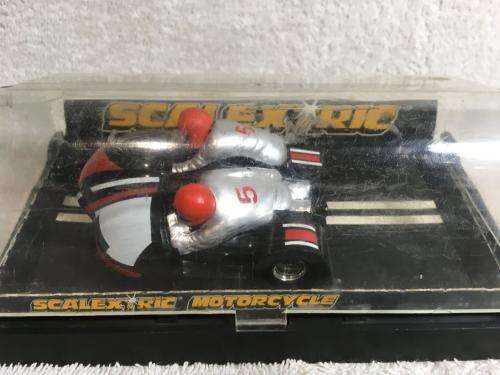 Scalextric - C.281 Red Motorcyle Combination Circa 1980 - 1982  (Boxed)