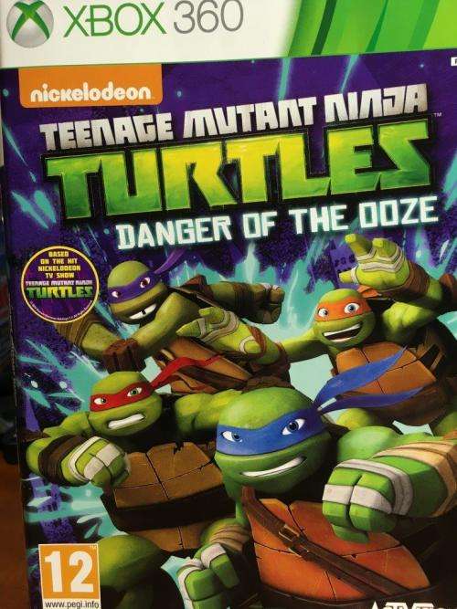 Xbox 360 - Teenage Mutant Ninja Turtles Danger of the Ooze TMNT