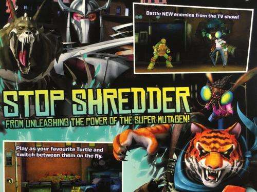 Xbox 360 - Teenage Mutant Ninja Turtles Danger of the Ooze TMNT