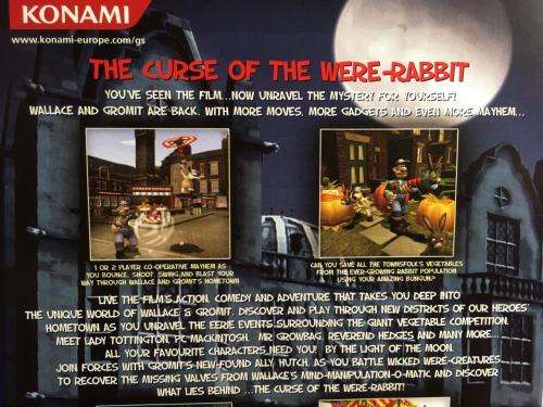 PS2 - Wallace and Gromit - The Curse Of The Were-Rabit