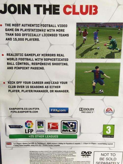 PS2 - FIFA 13