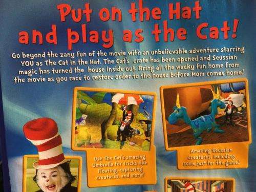 PS2 -  The Cat in The Hat
