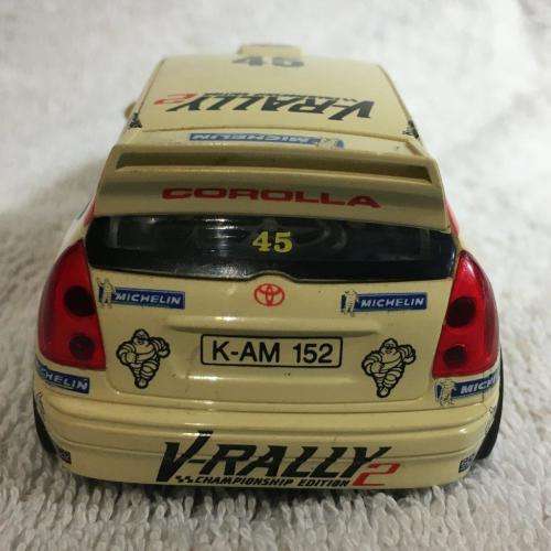 Scalextric - Corolla WRC No 45 V-Rally 2 Made in England 1:32 Scale