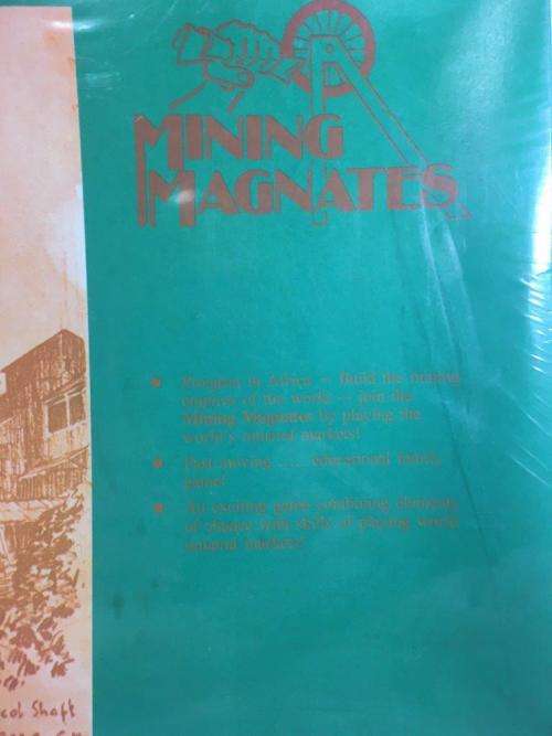 Vintage Mining Magnates Circa 1980's South Africa (still sealed NOS)