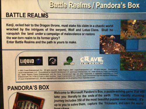 PC - Battle Realms & Pandora`s Box