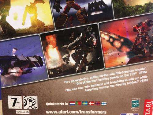 PS2 - Transformers