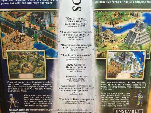 PC - Age of Empires II Gold Edition