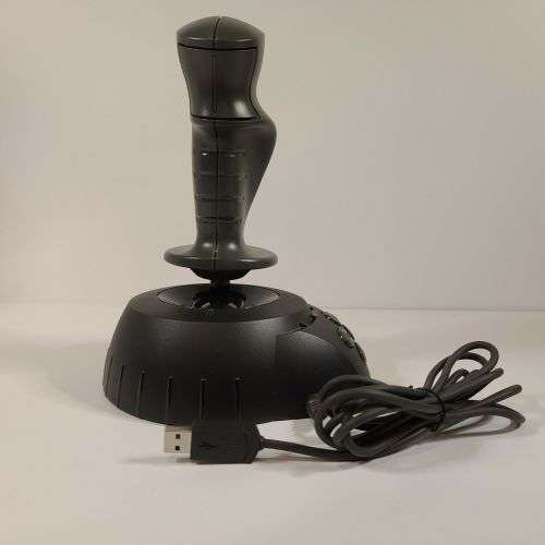 Microsoft Sidewinder PC USB Computer Joystick X05-92626 Flight SIM Controller