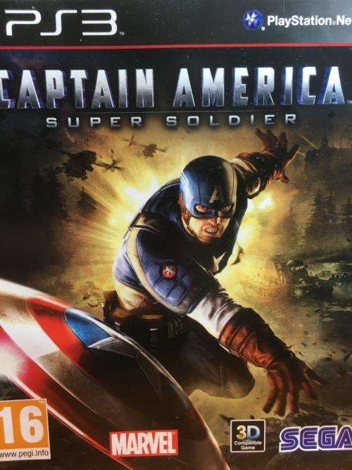PS3 - Captain America Super Soldier