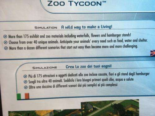 PC - Zoo Tycoon