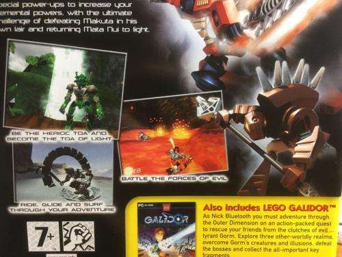 PC - Lego Bionicle Double Pack Includes Galidor Defenders of the Outer Dimesnions