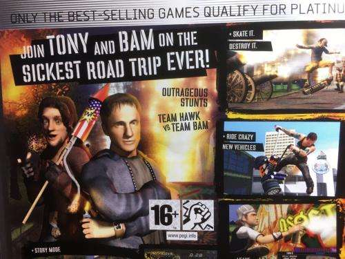 PS2 - Tony Hawk's Underground 2 - Platinum