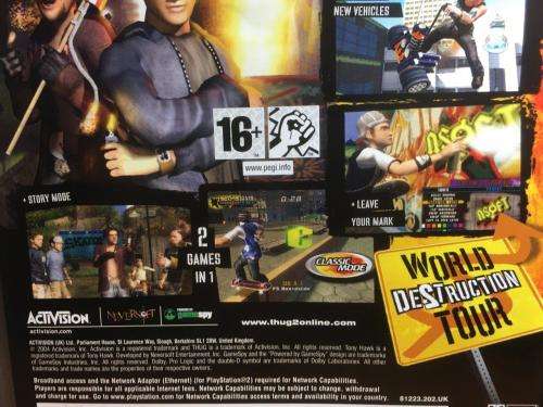 PS2 - Tony Hawk's Underground 2 - Platinum