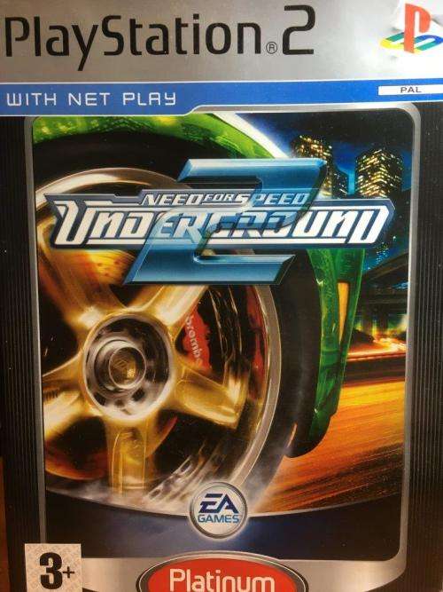 PS2 - Need for Speed Underground 2 - Platinum