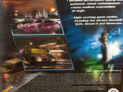 PS2 - Need for Speed Underground 2 - Platinum
