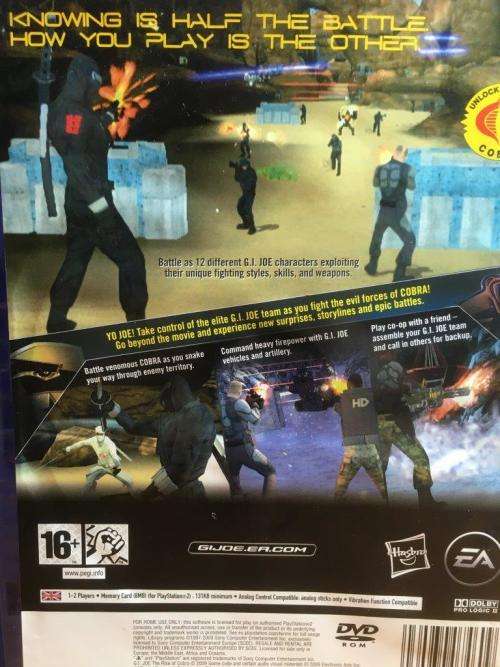 PS2 - G.I. Joe - The Rise of Cobra