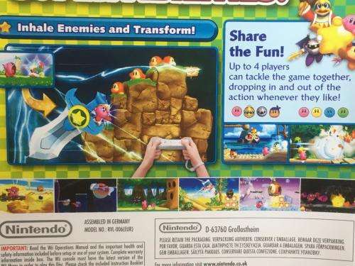 Wii - Kirby's Adventure Wii