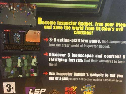 PS2 - Inspector Gadget Mad Robots Invasion