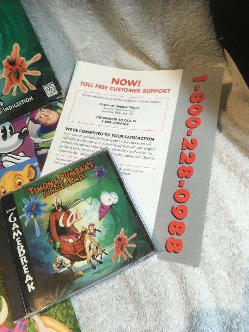 PC - Timon & Pumbaa`s Jungle Games (Big Box Game) (Retro)