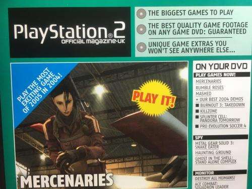 PS2 - Playstation 2 Official Magazine Demo Disc 55 - January 2005