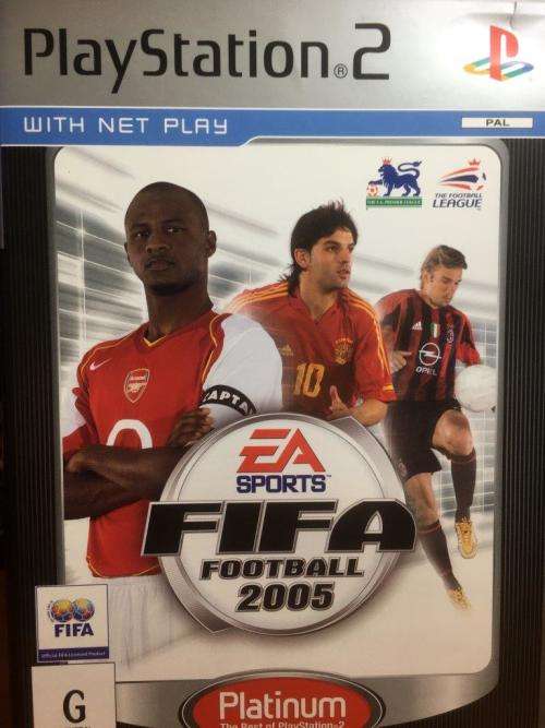 PS2 - FIFA Football 2005 - Platinum