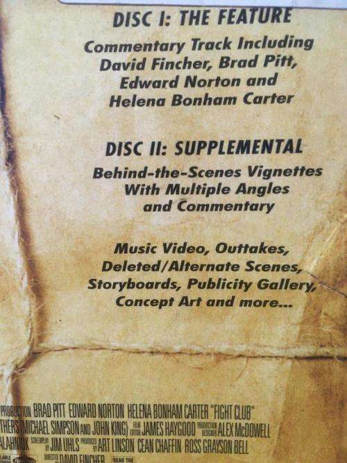 DVD - Fight Club - 2 Disc Special Edition