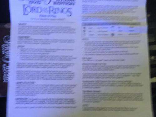 The Lord of The Rings Trivial Pursuit DVD Trilogy Edition