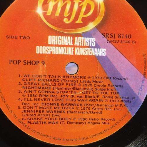 LP - POP SHOP - VOL. 9