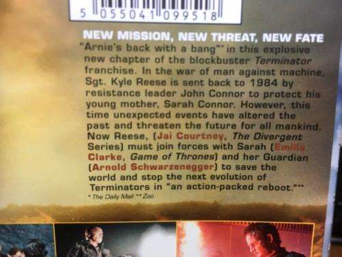 Blu-ray - Terminator Genisys