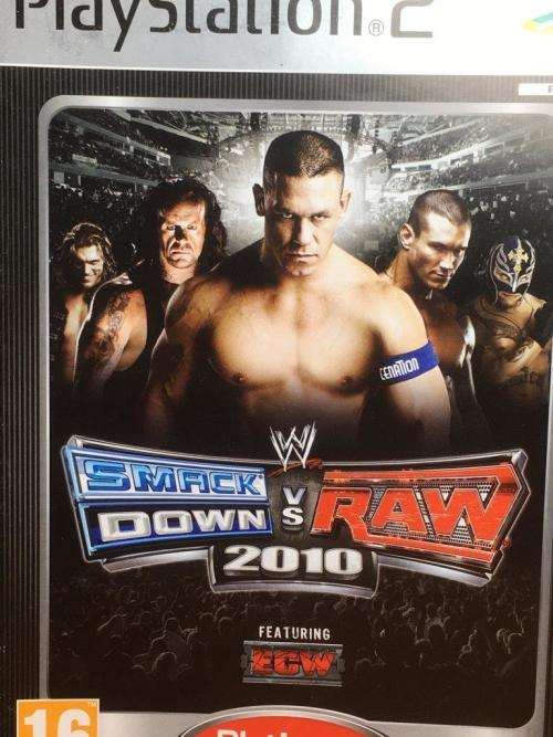 PS2 - SmackDown vs Raw 2010 - Platinum