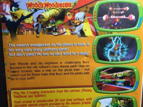 PS2 - Woody Woodpecker