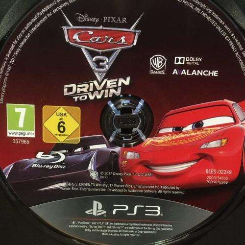 PS3 - Cars 3 Driven To Win(disc only)