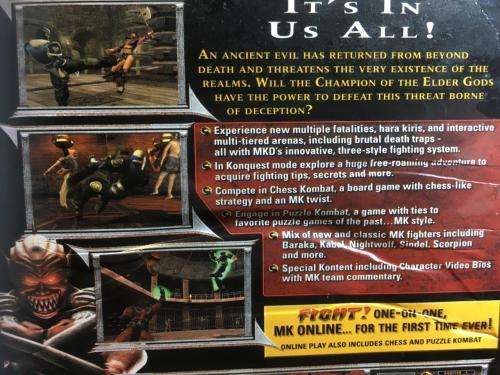 PS2 - Mortal Kombat Deception