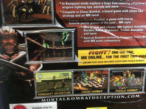 PS2 - Mortal Kombat Deception