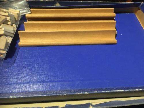 Vintage Scrabble  - Made in RSA - Leon Toys (PTY) LTD Wooden Tiles and holders
