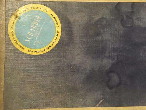 Vintage Scrabble  - Made in RSA - Leon Toys (PTY) LTD Wooden Tiles and holders