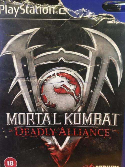 PS2 - Mortal Kombat Deadly Alliance (Cover Torn)