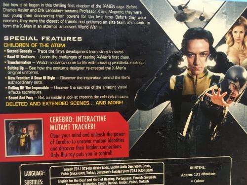 Blu-ray - X-Men First Class