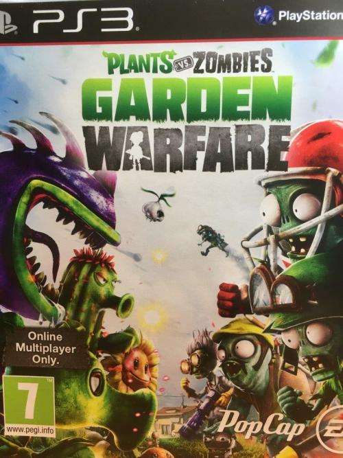 PS3 - Plants vs Zombies Garden Warfare
