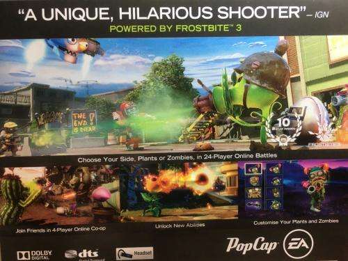 PS3 - Plants vs Zombies Garden Warfare