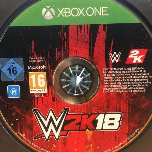 Xbox ONE - WWE 2K18 (Disc Only)