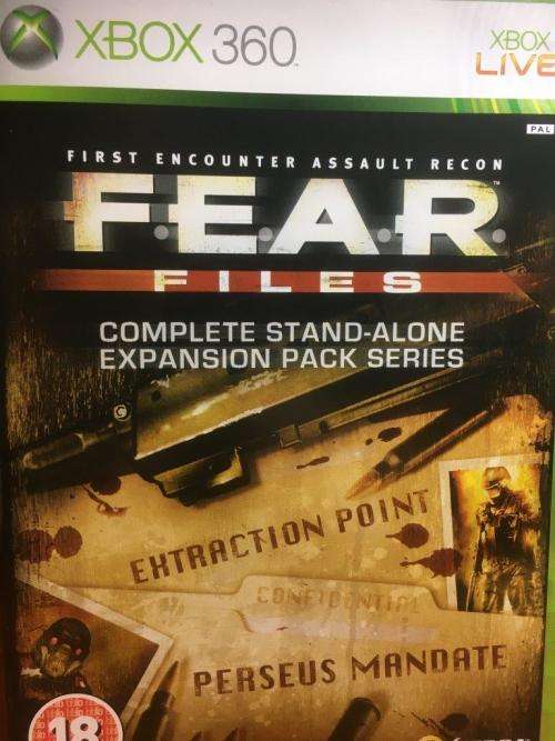 Xbox 360 - FEAR Files