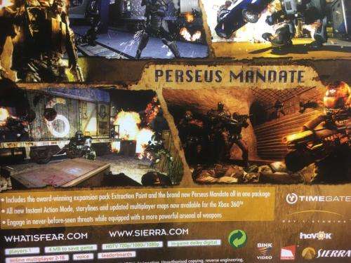 Xbox 360 - FEAR Files