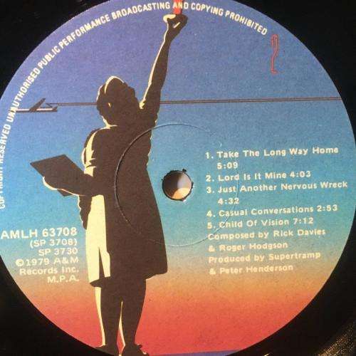 LP - Supertramp - Breakfast In America (AMLH 63708)